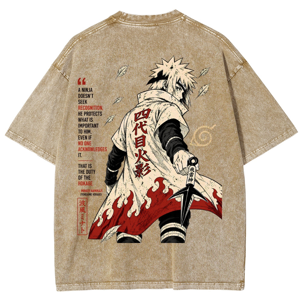 Naruto Washed T-shirt 2606016986