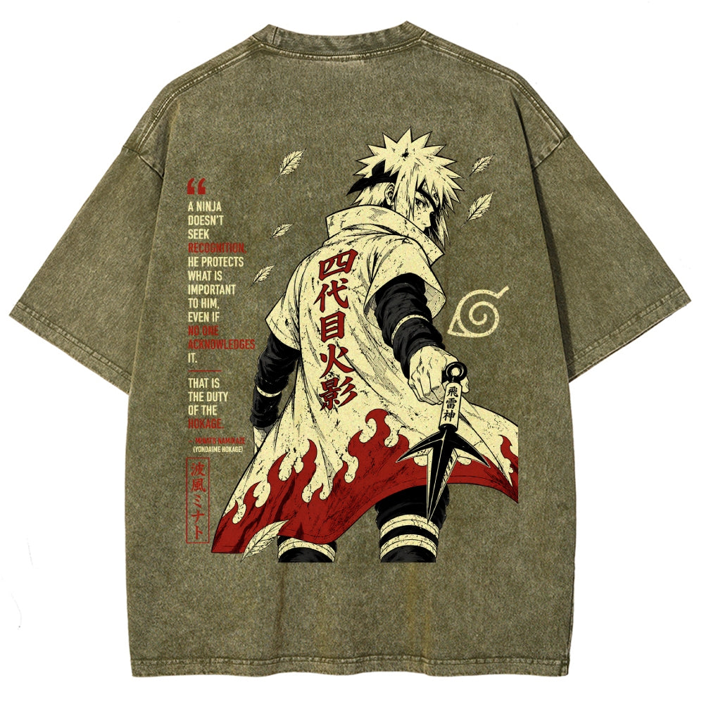 Naruto Washed T-shirt 2606016986