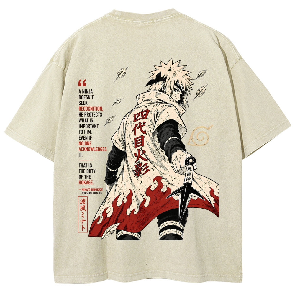 Naruto Washed T-shirt 2606016986