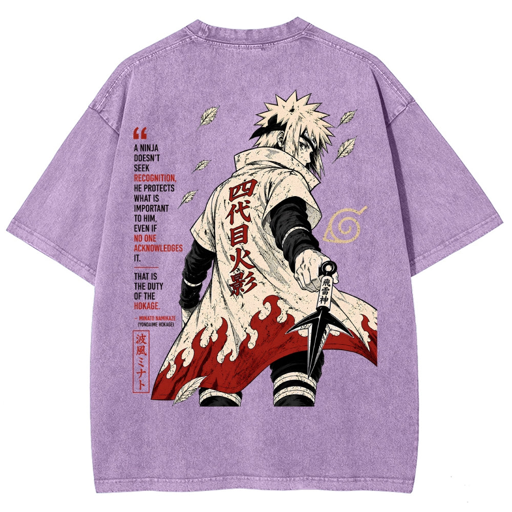 Naruto Washed T-shirt 2606016986