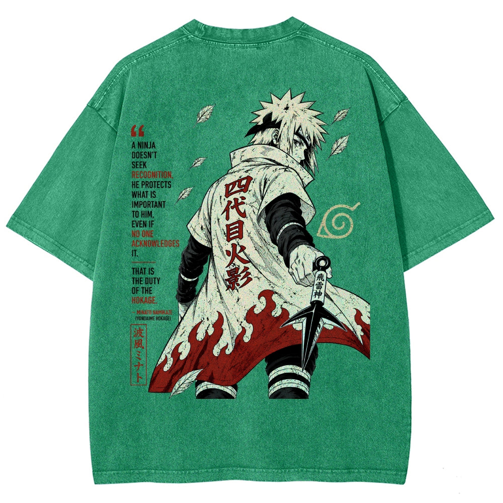 Naruto Washed T-shirt 2606016986