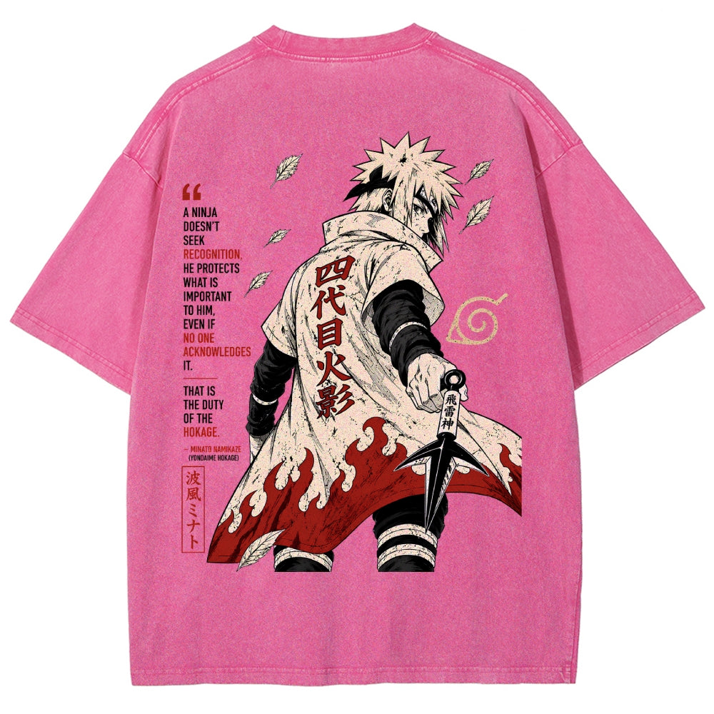 Naruto Washed T-shirt 2606016986