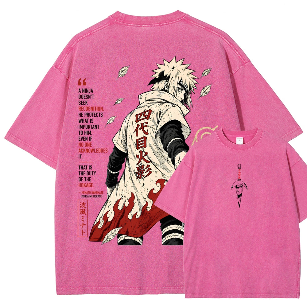 Naruto Washed T-shirt 2606016986