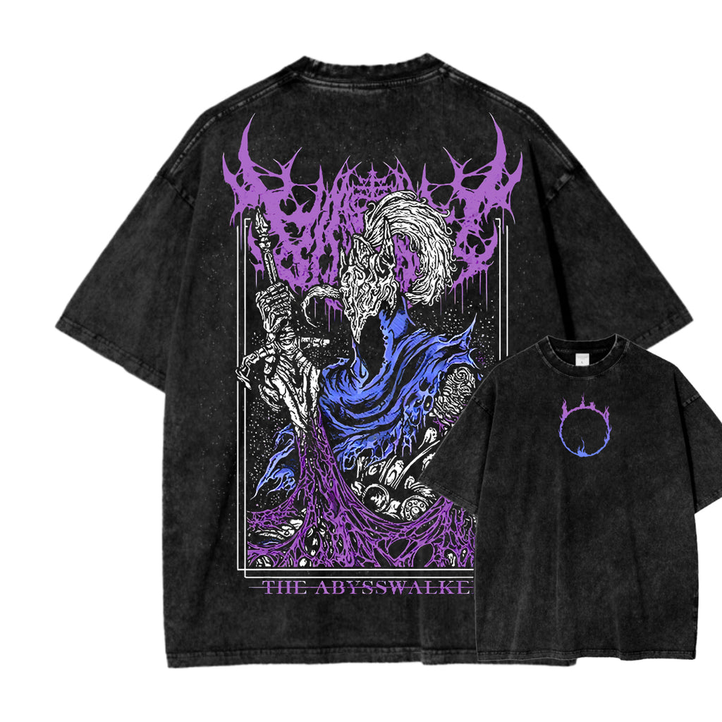 Dark Souls Unisex Fit Washed T-Shirt 2503003258
