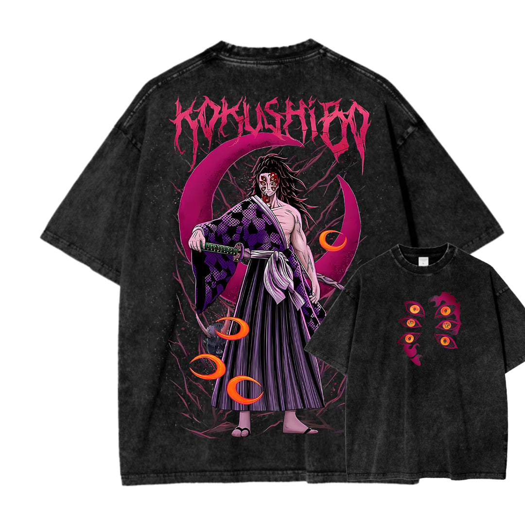 Demon Slayer Unisex Fit Washed T-Shirt 2503005412