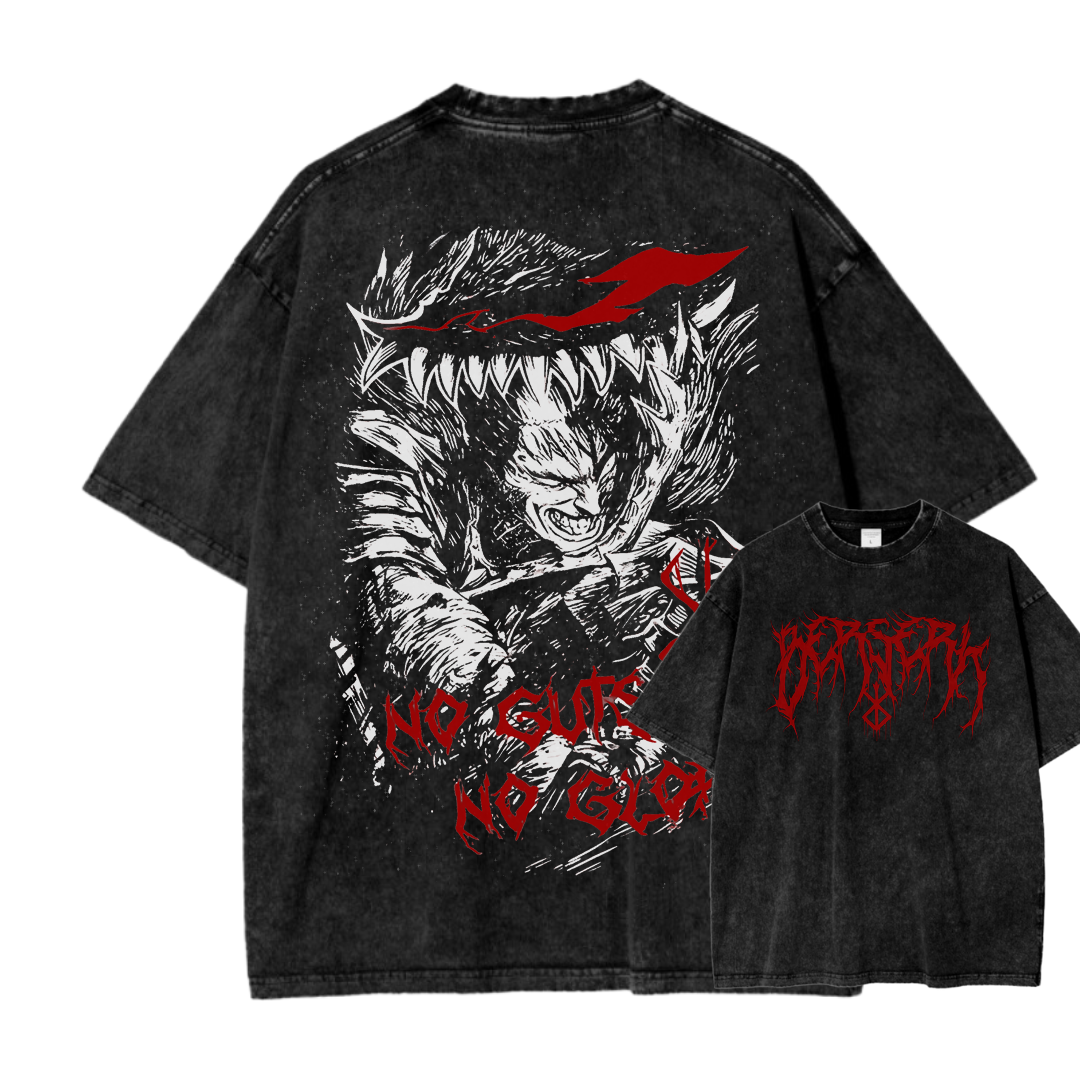 Berserk Unisex Fit Washed T-Shirt